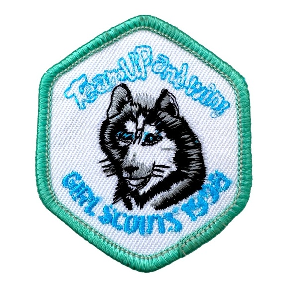 Team Up and Win 1998 Girl Scouts Embroidered Patch - Picture 9 of 9